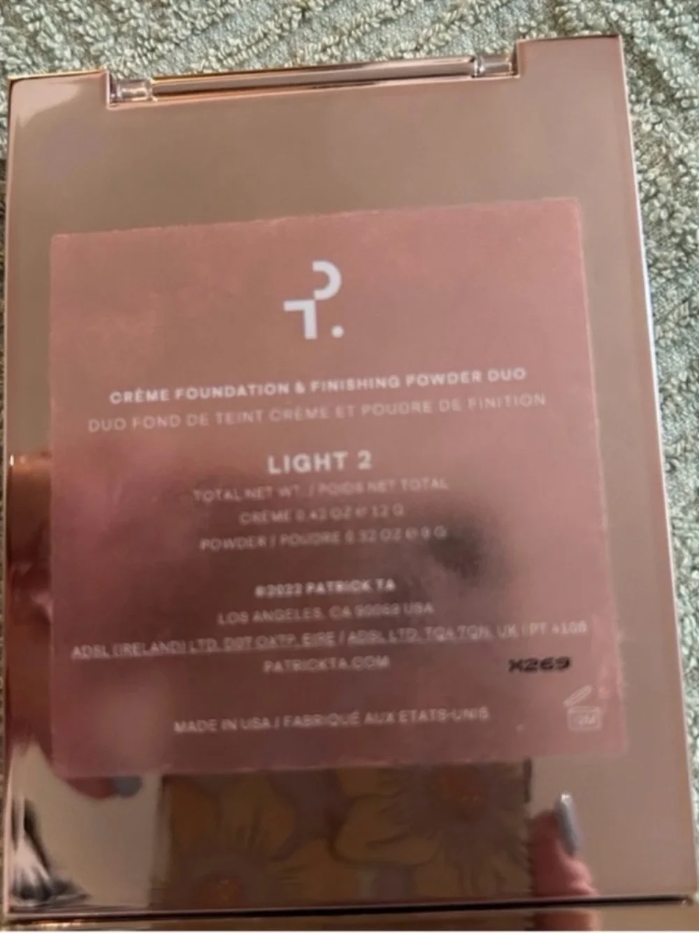 Patrick Ta Light 2 Crème Foundation